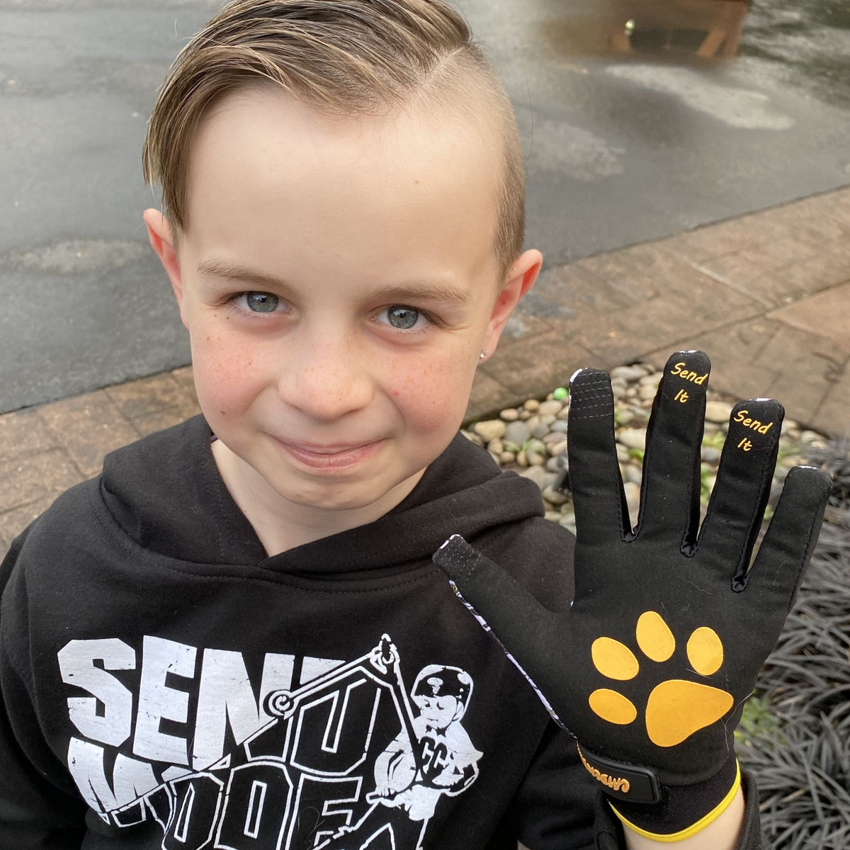 BMX SEND MODE Riding Gloves! CaidenBmx
