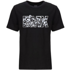 BMX Snow Camo BMX Bike TEE!