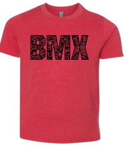 RED BMX TEE