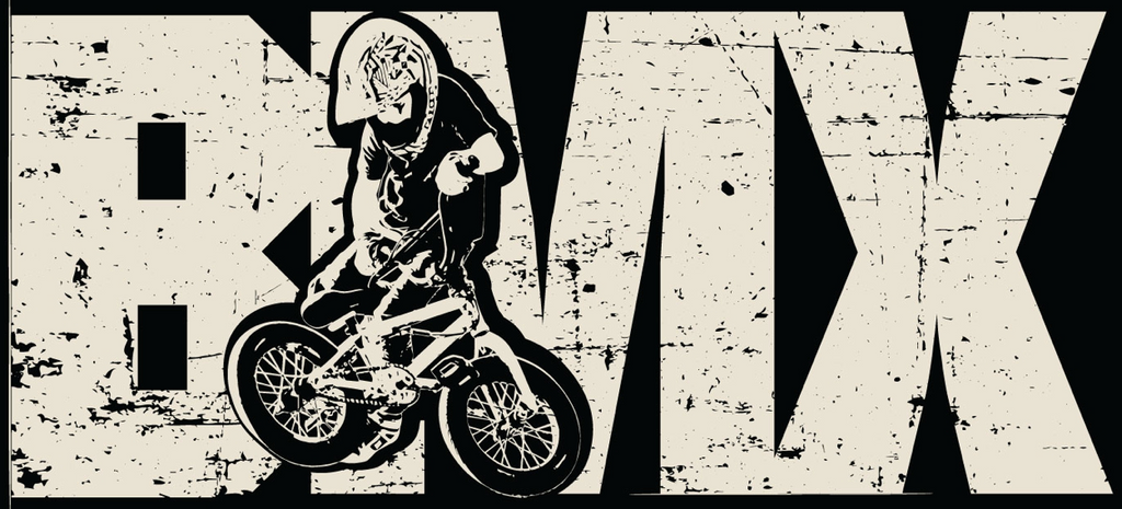 Sticker! BMX Tailwhip - White Design/Clear Background!