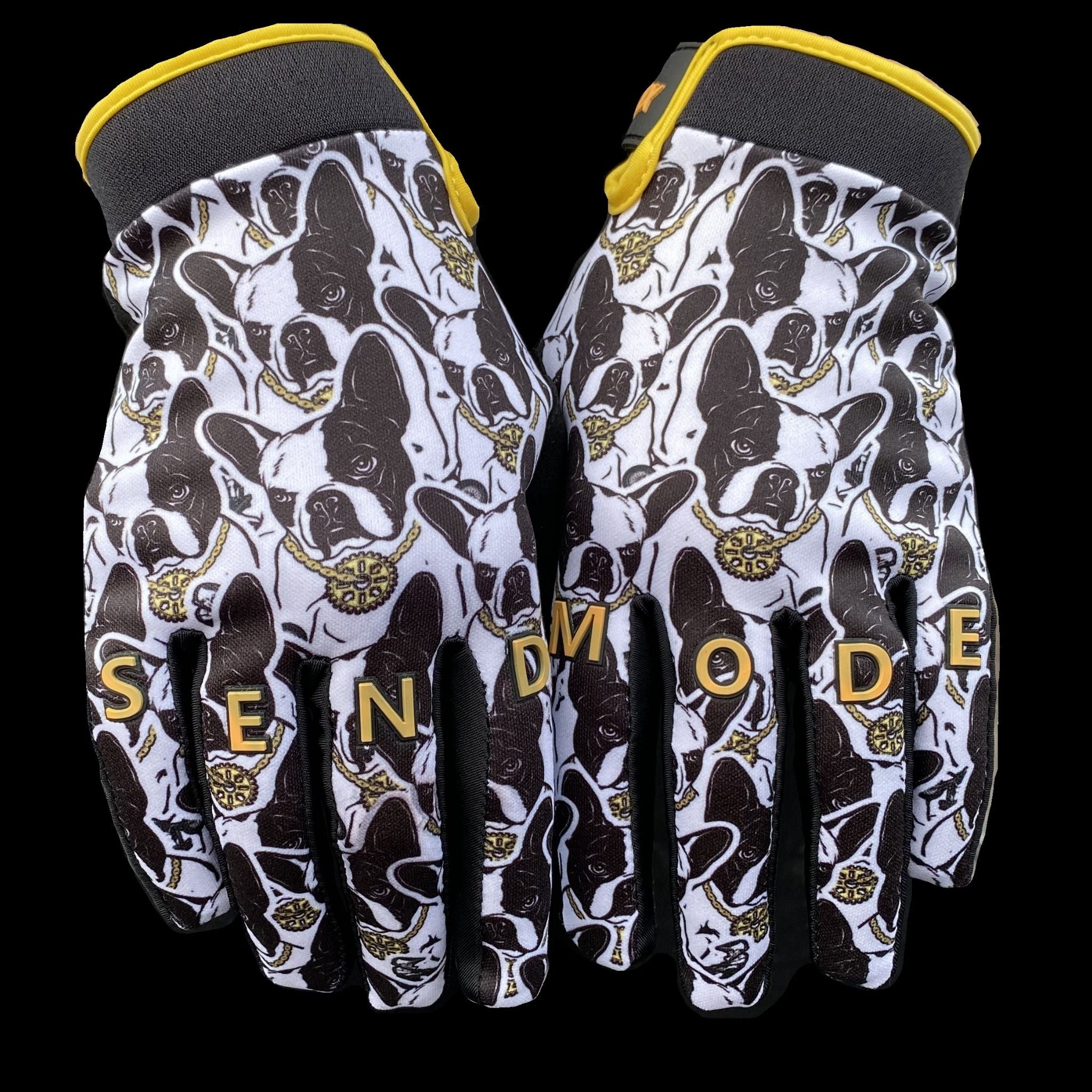 bmx handschuhe monster BMX SEND MODE Riding Gloves! – CaidenBmx